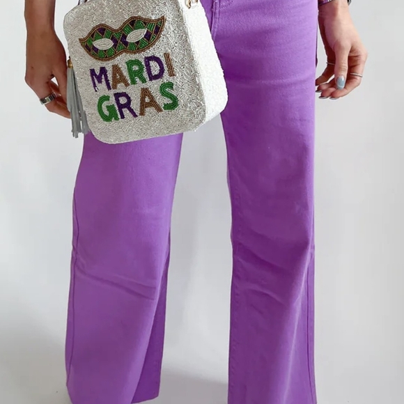 Purple Women's Jeans - Picture 1 of 6